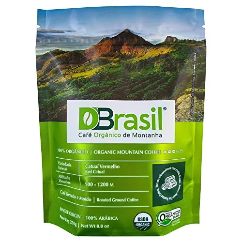 Saindo por R$ 13,57: (REC) (Leve 3 Pague 2) Café Dutra D'Brasil Café Orgânico De Montanha Torrado E Moído 250G 100% Arábica | Pelando