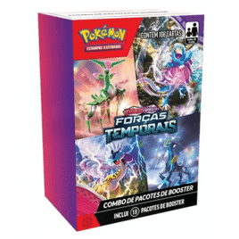 Mini Display Pokémon Tcg Escarlate E Violeta 5 Forças Temporais Copag