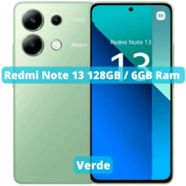 Smartphone Xiaomi Redmi Note 13 128GB 6GB RAM Tela AMOLED 120Hz
