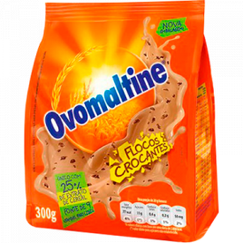 10 Unidades de Achocolatado em Pó Ovomaltine Flocos Crocantes - 300g