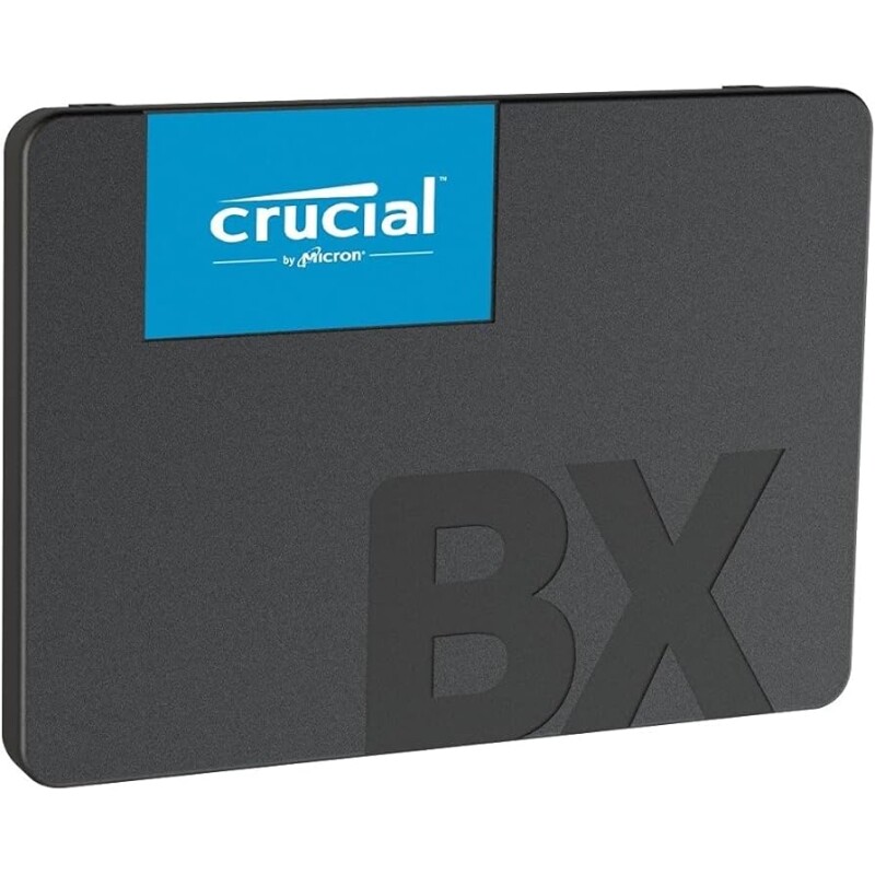 SSD Crucial BX500 SATA 500GB 3D NAND Leitura: 540Mb/s e Gravação: 500Mb/s - CT500BX500SSD1