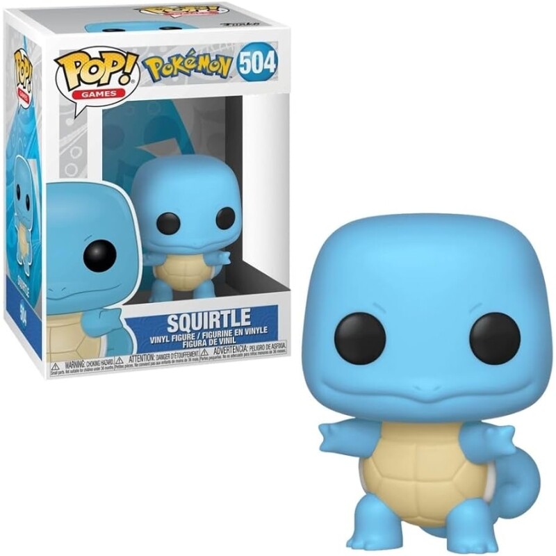 Boneco Funko POP Pokémon Squirtle - Candide