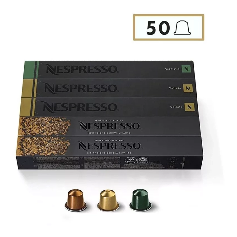 Cápsulas De Café Nespresso Equilibrado - 50 Cápsulas