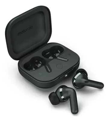 Saindo por R$ 899: Fone De Ouvido Bluetooth Motorola Sound By Bose Moto Buds+ Cor Preto | Pelando