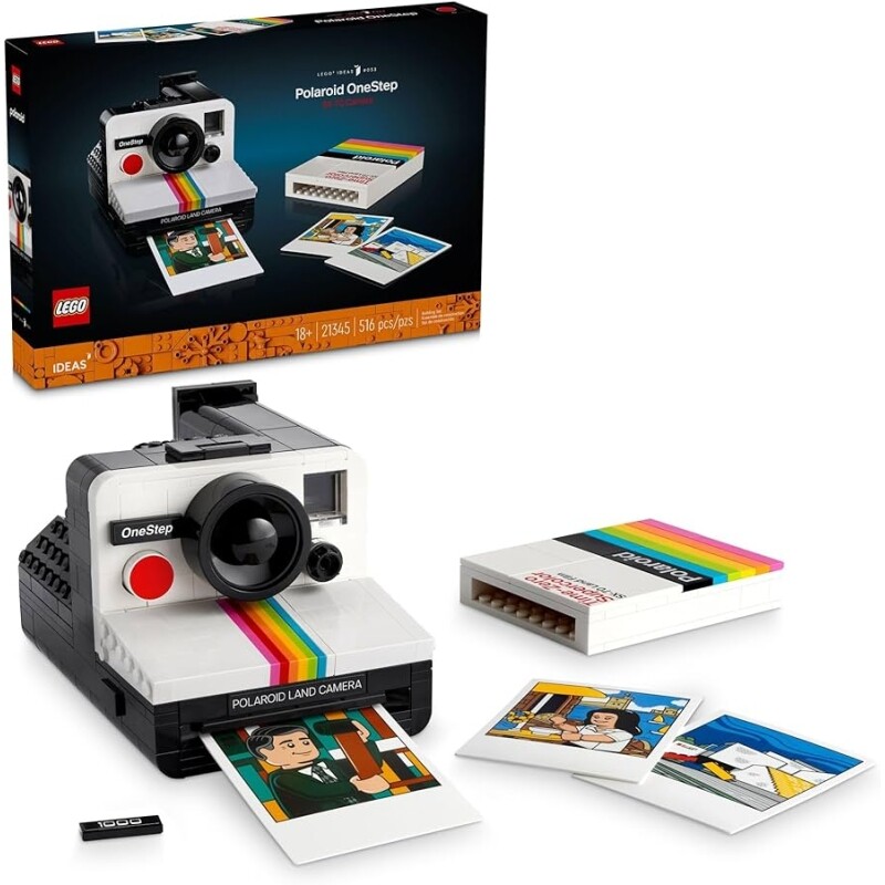 LEGO Set LEGO Ideas 21345 Câmara Polaroid OneStep SX-70 516 peças