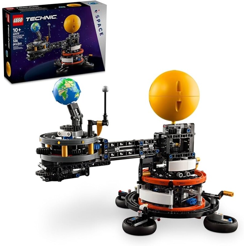 LEGO Set Technic 42179 Planeta Terra e Lua em Órbita 526 peças