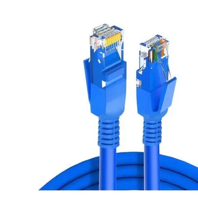 Saindo por R$ 11,63: [BR/Moedas] Cabo Ethernet de 15m comprimento, rj45 cat5e | Pelando