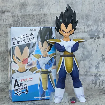 [Taxa inclusa] Colecionável Vegeta Dragon Ball - Action Figure grande, 24cm