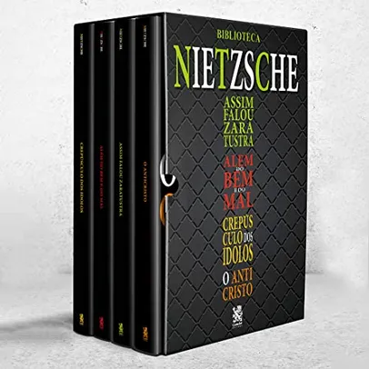 Saindo por R$ 58,61: [ PRIME ] Biblioteca Nietzsche - Box com 4 Livros - Friedrich Nietzsche | Pelando