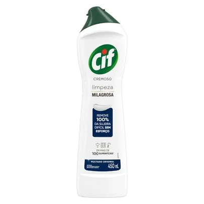 [R$9,75 REC / +POR-] Cif Original - Higienizador Cremoso - 450 Ml