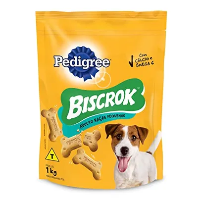 [REC] PEDIGREE Biscoito Pedigree Biscrok Para Cães Adultos Raças Pequenas 1 Kg