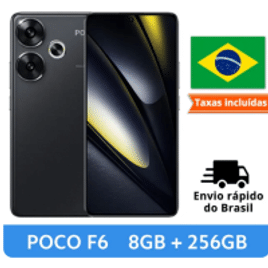 Smartphone POCO F6 8GB 256GB