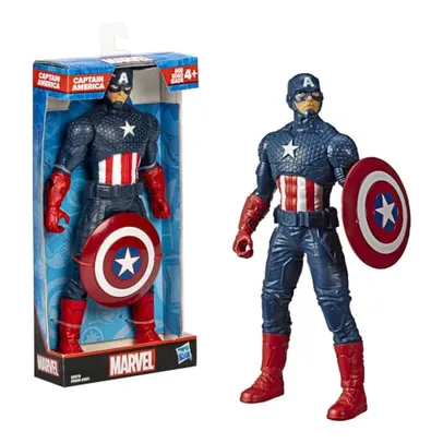 Marvel, Boneco Avengers Capitão América Olympus, Azul