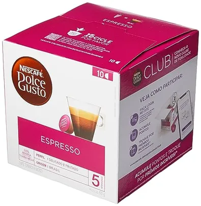 (REC) Nescafe Dolce Gusto, Espresso, 10 Cápsulas