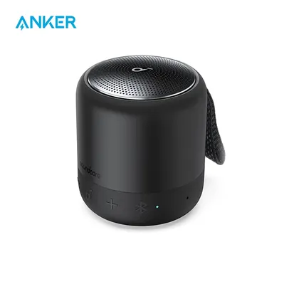 [Taxa inclusa/moedas] Caixa de Som portátil Anker Soundcore Mini 3 - Som 360, Resistente à água, Som personalizável