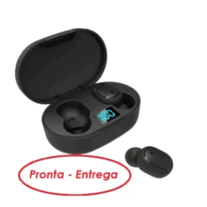 Dê uma olhada em Fone De Ouvido Sem Fio E6s Bluetooth 5.0 Tws Preto por R$19,99 - R$23,50. Compre n