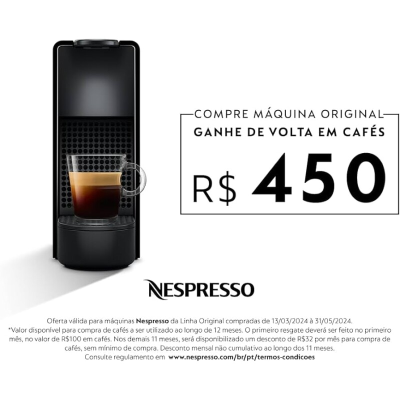 Nespresso Essenza Mini Cafeteira 110V máquina de café Espresso compacta para casa máquina de cápsula/cápsula elétr