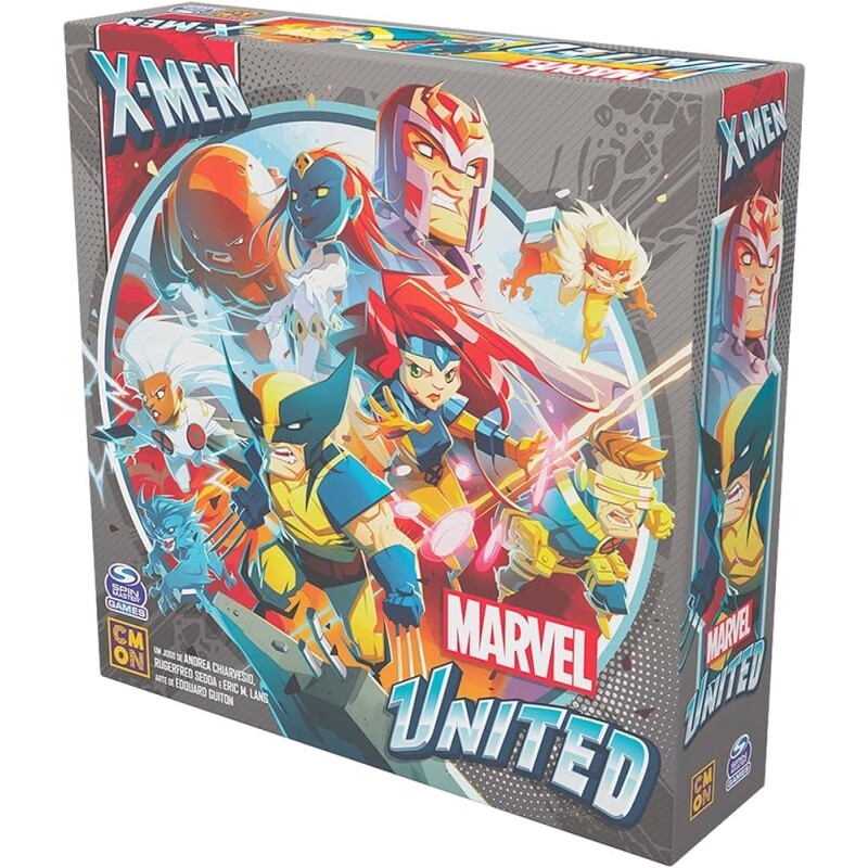 Galápagos Marvel United: X-Men Jogo de Tabuleiro para Amigos 1 a 5 jogadores 40 min