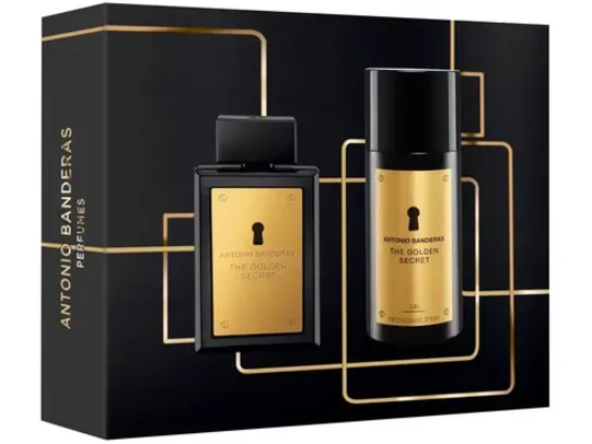 Kit Perfume Antonio Banderas Golden Secret