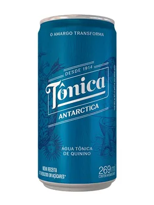 [REC] Tônica Antárctica Água Tônica Antarctica Regular Lata Com 269Ml