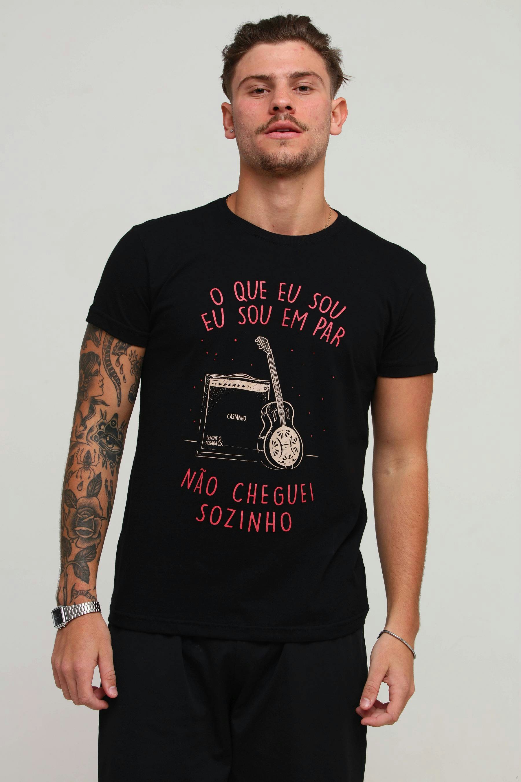 Saindo por R$ 37,9: Camiseta Castanho - Chico Rei | Pelando