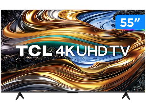 Smart TV 55” LED TCL 55P755 Wi-Fi Bluetooth - 3 HDMI 1 USB