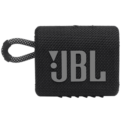 Saindo por R$ 189,05: Caixa de Som Portátil JBL Go 3 com Bluetooth e À Prova de Poeira e Água – Preto, Azul ou Verde | Pelando