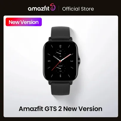 [IMPOSTO INCLUSO/MOEDAS] Smartwatch Amazfit GTS 2 Versão Global GPS Alexa Integrados [Nova Versão]
