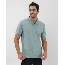 Camisa polo masculina regular poá verde | Original by