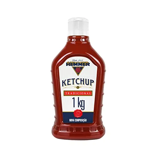 [REC R$14,1] Hemmer Ketchup Tradicional Bisnaga 1kg