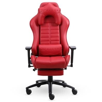 Cadeira Gamer XT Racer Platinum W Series Até 120kg Com Almofadas Reclinável Descanso de Braço 3D Vinho - XTR-017