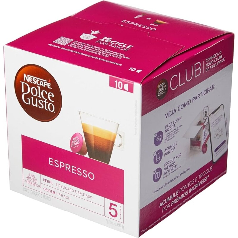 Nescafe Dolce Gusto Espresso 10 Cápsulas