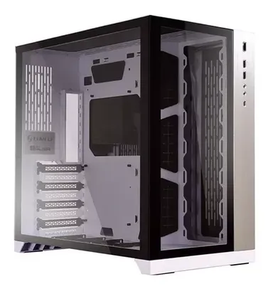 Gabinete Lian Li Dynamic White Tempered Glass - Pc-o11dw