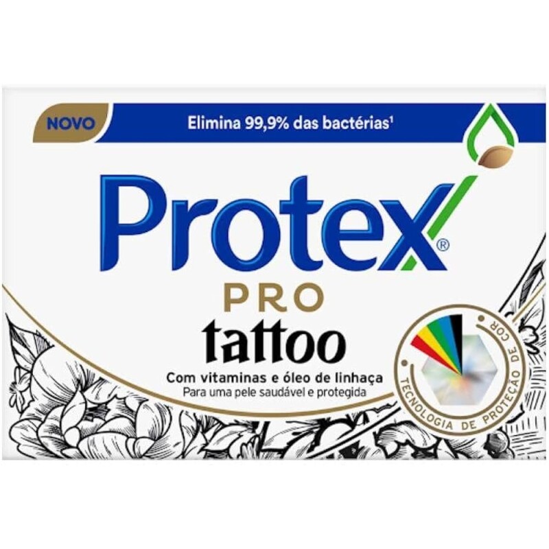 Protex Sabonete Em Barra Pro Tattoo 80G