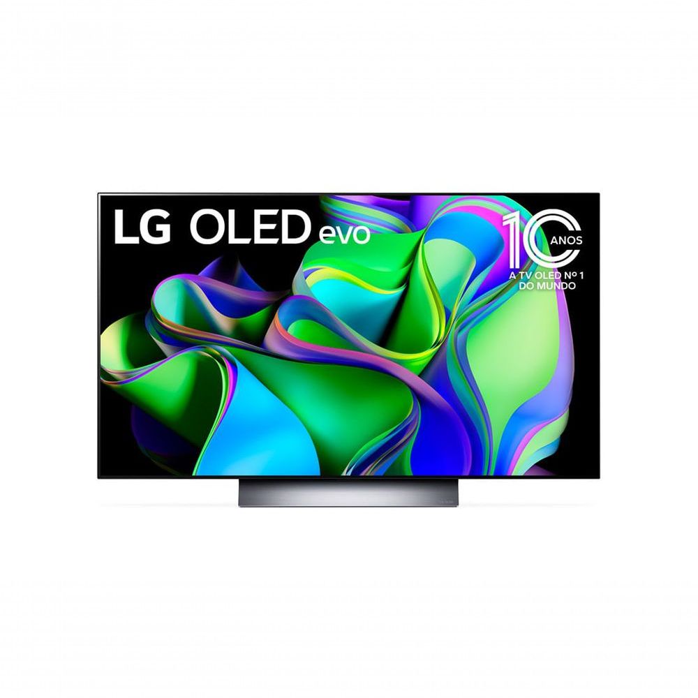 Smart TV 48'' 4K LG 120Hz G-Sync ThinQ Alexa Google - OLED48C3PSA