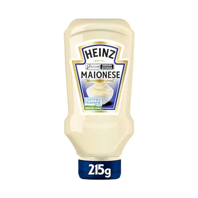 [Rec/ + por - R$7,44] HEINZ Maionese Heinz Tradicional 215G