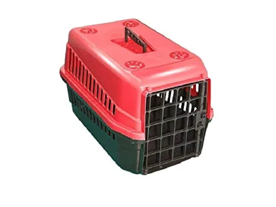 Mecpet Caixa Transporte Mec N.3 Vermelho Para Cães