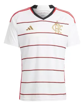 Camisa 2 Cr Flamengo 23/24 adidas modelo torcedor