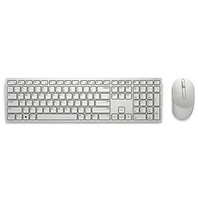 [PRIME]Teclado e mouse sem fio Dell Pro — KM5221W Branco - PIX