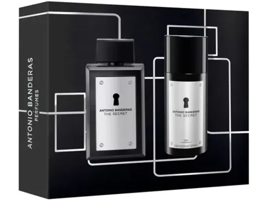 Saindo por R$ 125,9: Kit Perfume Antonio Banderas The Secret | Pelando