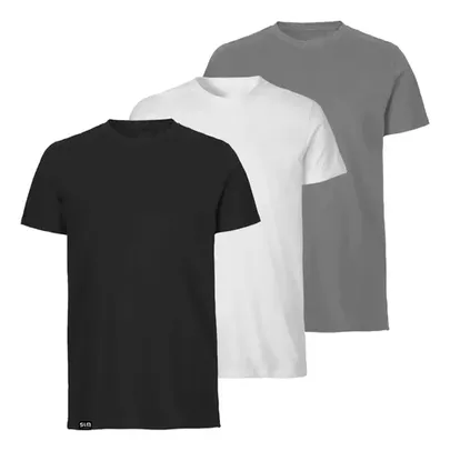 Saindo por R$ 42: Kit 3 Camisetas Masculinas Lisa Basica Confort Slim Fitness | Pelando