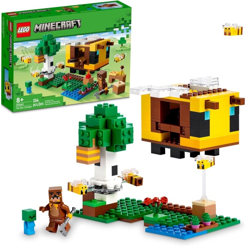LEGO Minecraft Casa de Campo da Abelha 21241 - 254 Peças