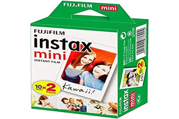 Saindo por R$ 76,9: Filme Instax Mini com 20 Fotos, Fujifilm | Pelando