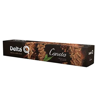 Delta Q Cápsulas De Café Qanela Compatível Com Contém 10 Cápsulas