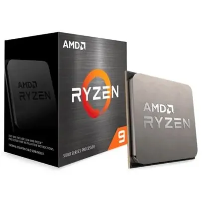 PROCESSADOR AMD RYZEN 9 5900X, 12-CORE, 24-THREADS, 3.7GHZ (4.8GHZ TURBO), CACHE 70MB, AM4, 100-100000061WOF