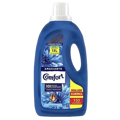 Saindo por R$ 43: [Com Cash back R$ 13/REC] Amaciante Concentrado Comfort Frescor Intenso 3 L | Pelando