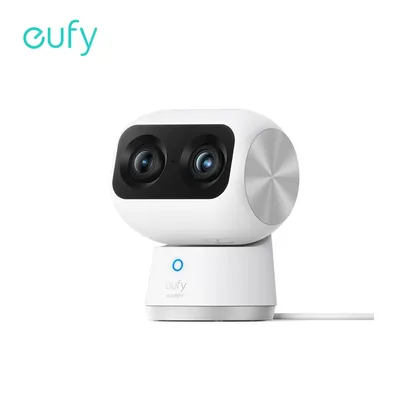 (no Brasil) Eufy câmera de segurança interior s350 com resolução dual 4k uhd, zoom 8x