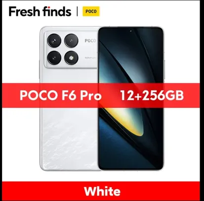 POCO-F6 Pro Smartphone, Versão Global, NFC Snapdragon, 5G, Estreia Mundial®HyperCharge 8