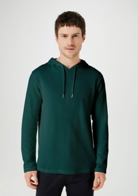 Blusa Manga Longa Com Capuz