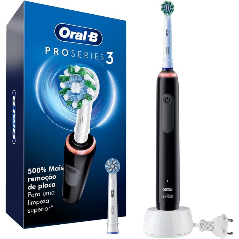 Escova de Dentes Elétrica Oral-B Pro Series 3 com Cabo Recarregável